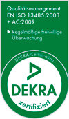 Orthopädietechnik Streifeneder DEKRA-Zertifizierung